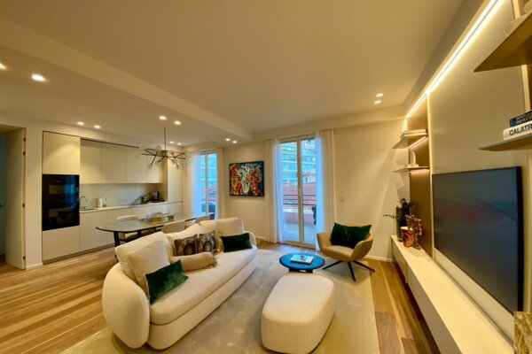 Magnifique appartement rénové et meublé - Le Richmond - Vue ville et montagne