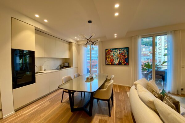 Magnifique appartement rénové et meublé - Le Richmond - Vue ville et montagne