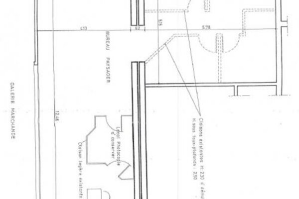 Ufficio duplex - Carré d'Or - Vetrine