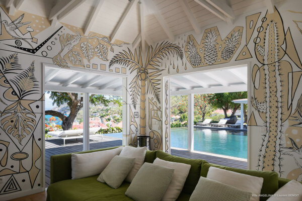 Splendida villa - Saint-Barthélemy - Vista mare