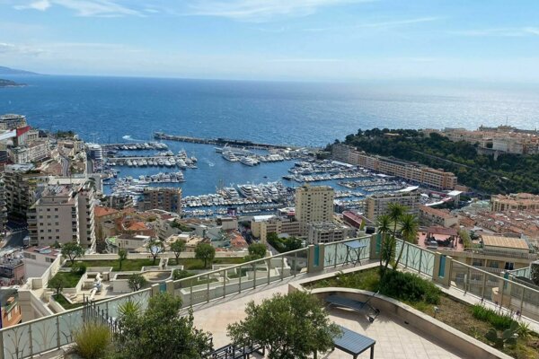 Duplex sul tetto - Villa Les Pins - Vista sul Principato e sul mare
