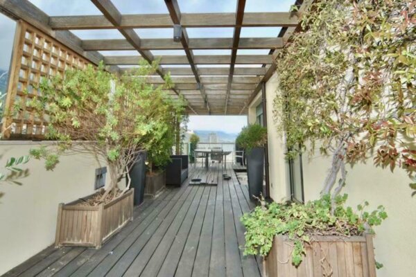 Duplex rooftop - Villa Les Pins - Vue sur la Principauté et la mer