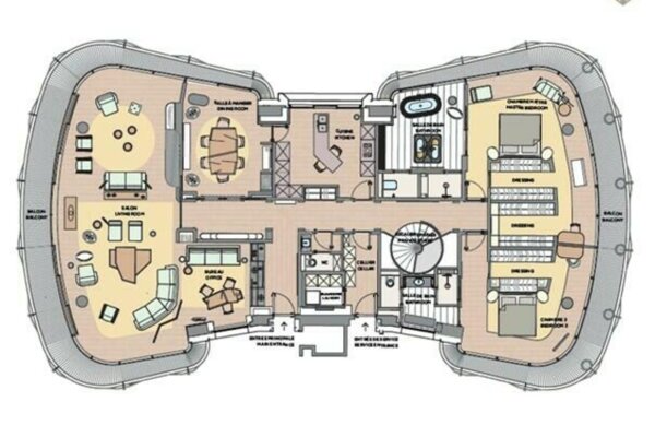 ONE MONTE-CARLO – DUPLEX D’EXCEPTION AVEC VUE CASINO ET MER