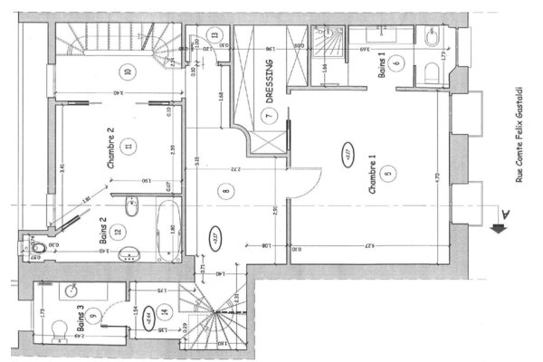 Beau Triplex avec terrasse - Monaco Ville